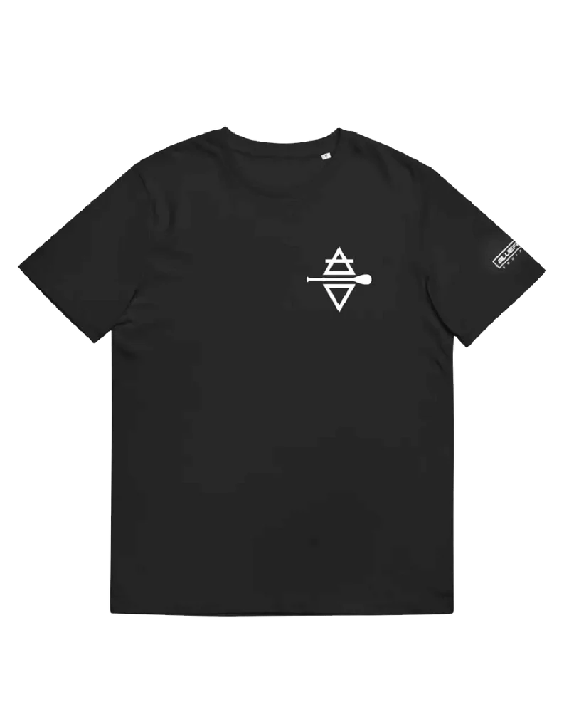 Born To Paddle Schwarzes T-Shirt