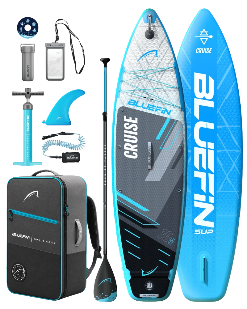 Cruise 10'8 aufblasbares SUP-Board – Blau